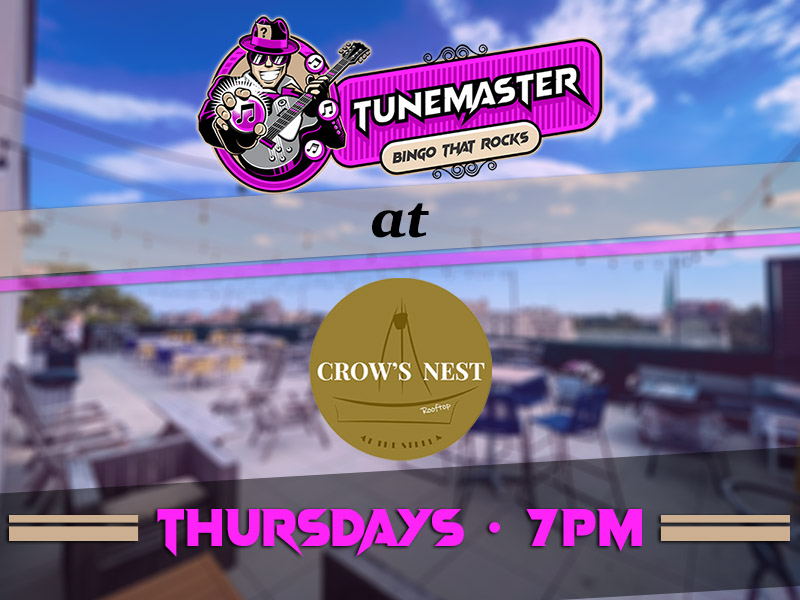Music Bingo at Crow's Nest Rooftop Bar