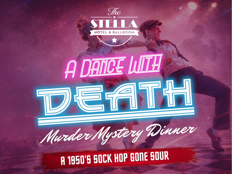 A Dance With Death: 1950’s Sock Hop Murder Mystery Dinner