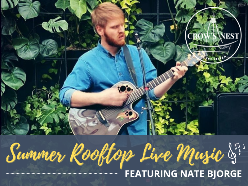 Nate Bjorge | Summer Rooftop Live Music (August)