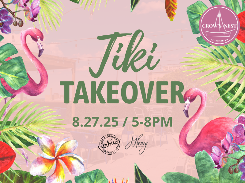 Tiki Takeover at Crow's Nest Rooftop Bar