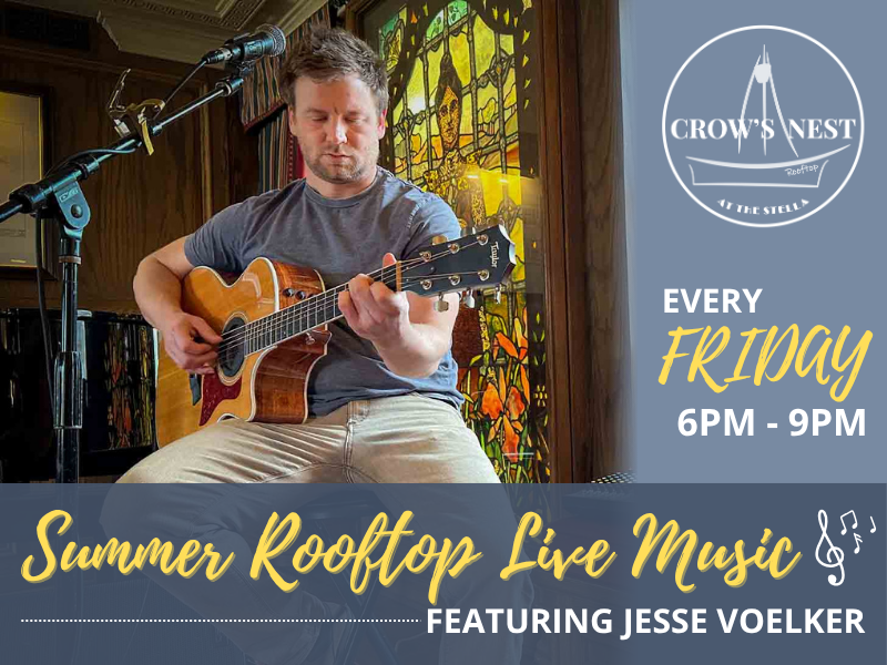 Jesse Voelker | Summer Rooftop Live Music (July)