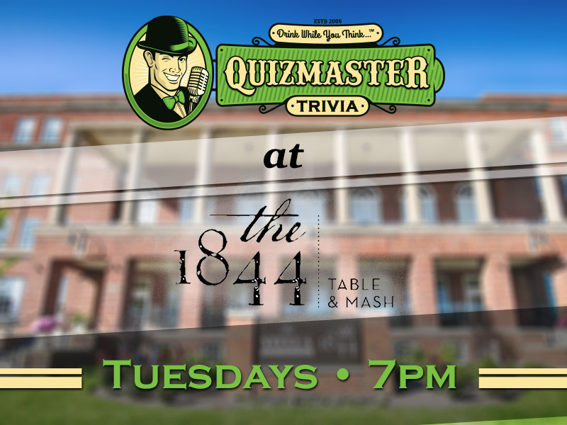 Trivia Tuesdays at The 1844