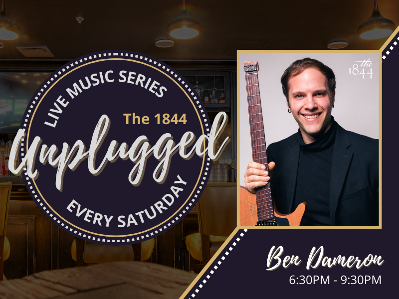 Ben Dameron | The 1844 Unplugged: Live Music Series 4/4
